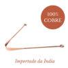 16 Raspador de língua Ayurvédico de cobre
