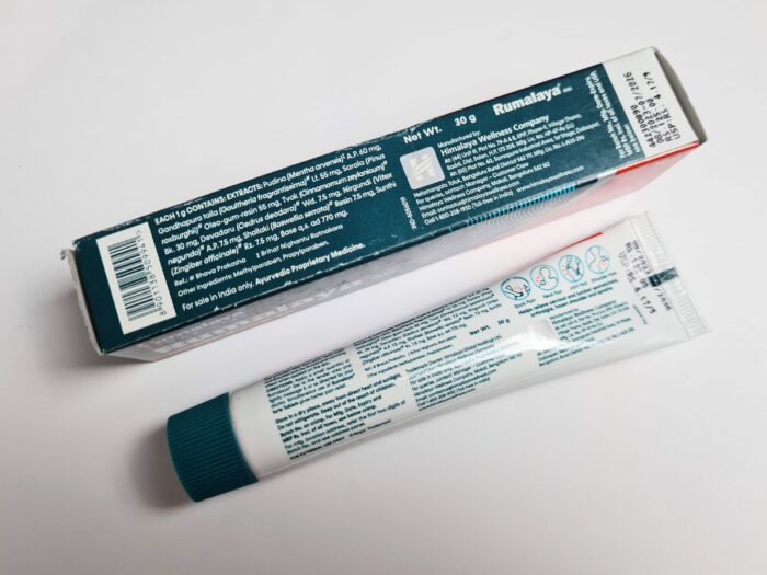 Gel Rumalaya - Analgésico e anti-inflamatório natural (Himalaya Herbals) 30g