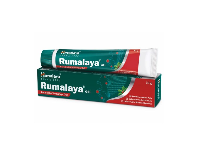 Gel Rumalaya – Analgésico e anti-inflamatório natural (Himalaya Herbals) 30g