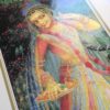 Pôster réplica de obra de arte hindu - Radha