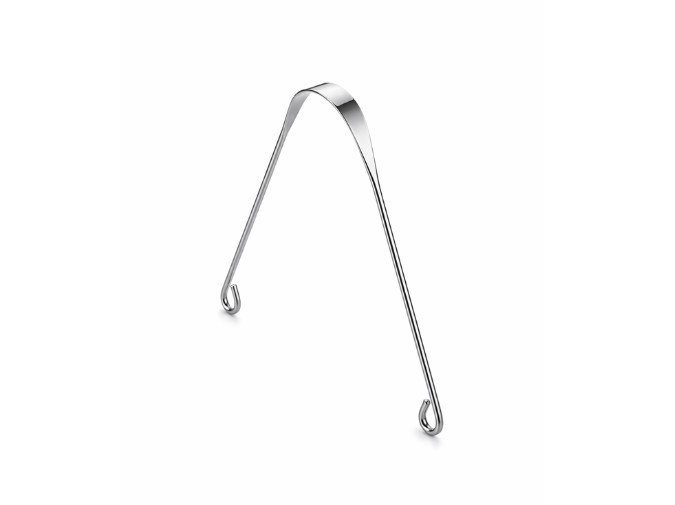 raspador-inox-ia Raspador de língua em aço inoxidável (slim) fabricado na Índia