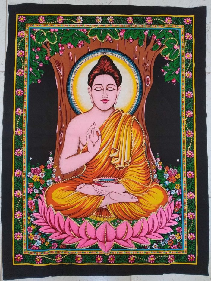 Painel grande clássico do príncipe hindu Buda