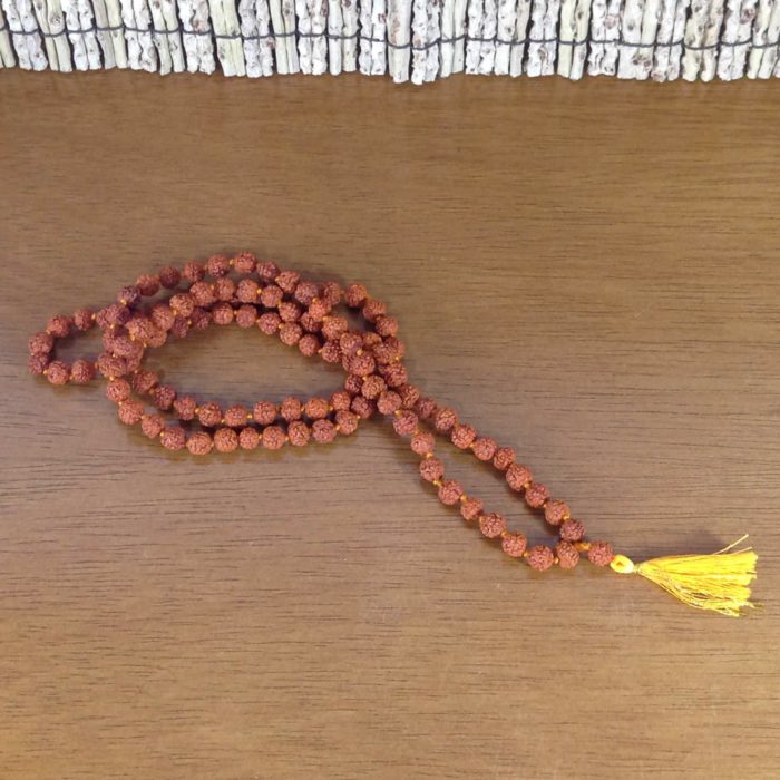 Japamala de sementes de Rudraksha semente de 6mm