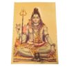 Folha laminada dourada para enquadrar e pendurar Shiva 30 x 21 cm