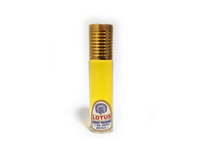 Perfume indiano Attar natural e artesanal da Jain Perfumers Lótus (10 ml)