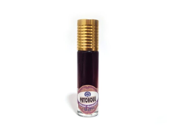 Perfume indiano attar, 10ml, patchouli, da marca Jain Perfumes
