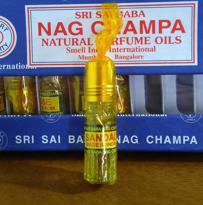 Óleo essência Nag Champa - aroma Sândalo (3ml)