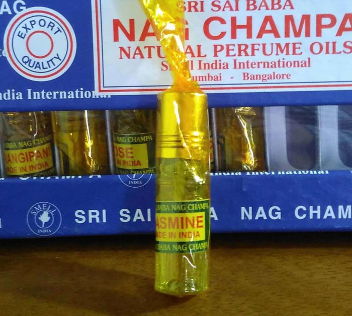 Óleo essência Nag Champa - aroma Jasmine (3ml)
