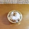 Mini porta jóias indiano de bronze com madrepérolas