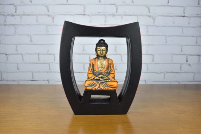 Luminária de velas com Buda