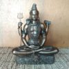 Estátua do Deus Shiva em pose de lótus 20 cm