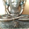 Estátua do Deus Shiva em pose de lótus 20 cm