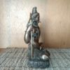 Estátua do Deus Shiva em pose de lótus 20 cm
