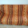 Colcha indiana 100% algodão - Estampa Rupestre (2.40 m x 2.05 m) tons terrosos