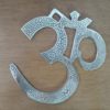 Om de metal para decorar a parede 19 cm