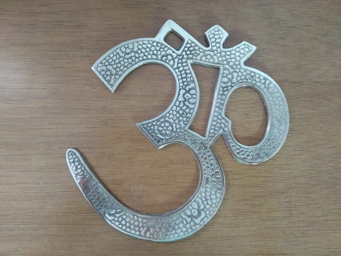 Om de metal para decorar a parede 19 cm