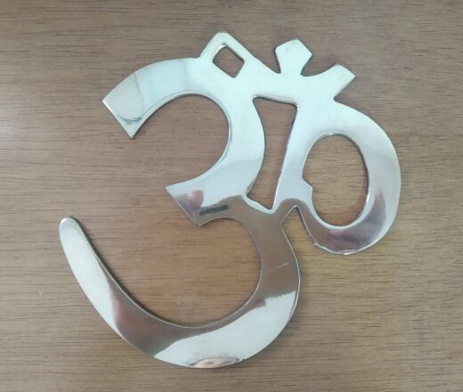 Om de metal liso para decorar a parede 15 cm