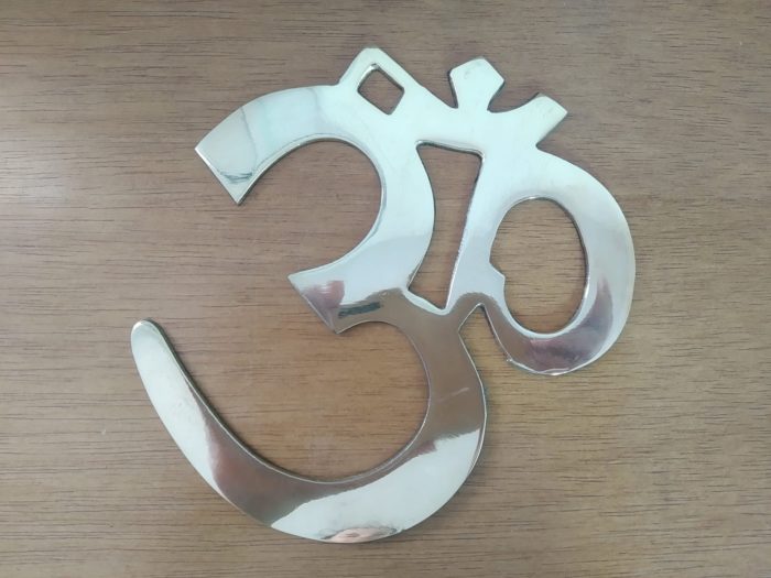 Om de metal liso para decorar a parede 15 cm