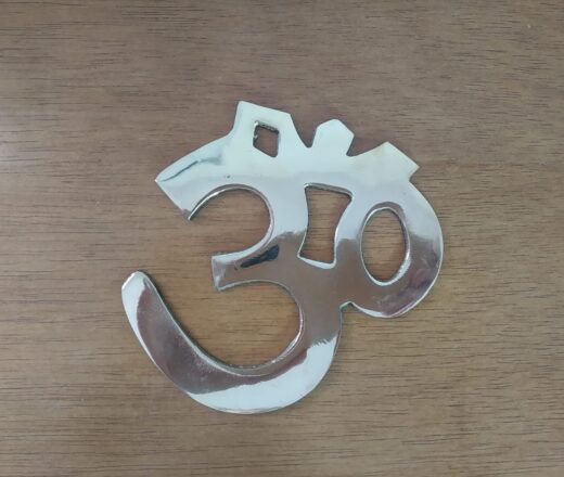 Om de metal liso para decorar a parede 13 cm