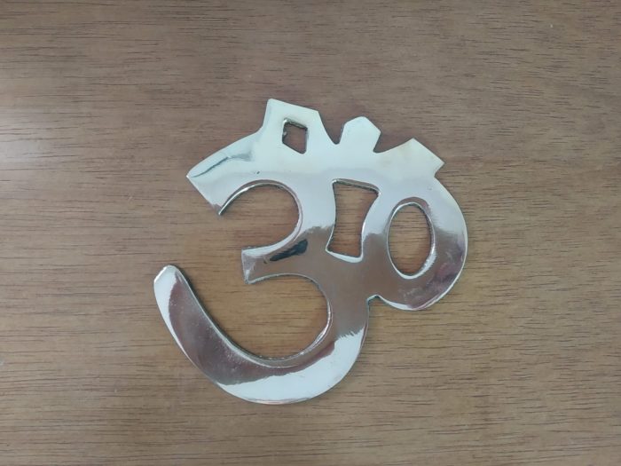 Om de metal liso para decorar a parede 13 cm