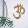 Om de metal para decorar a parede 15 cm