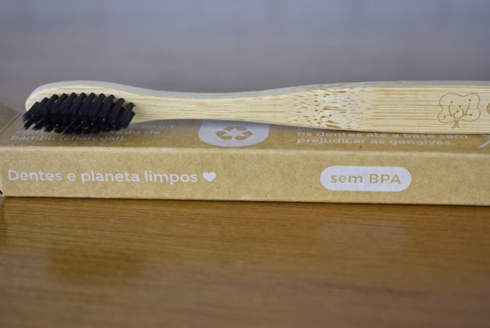 Escova de dentes ecológica de Bambu 97% biodegradável