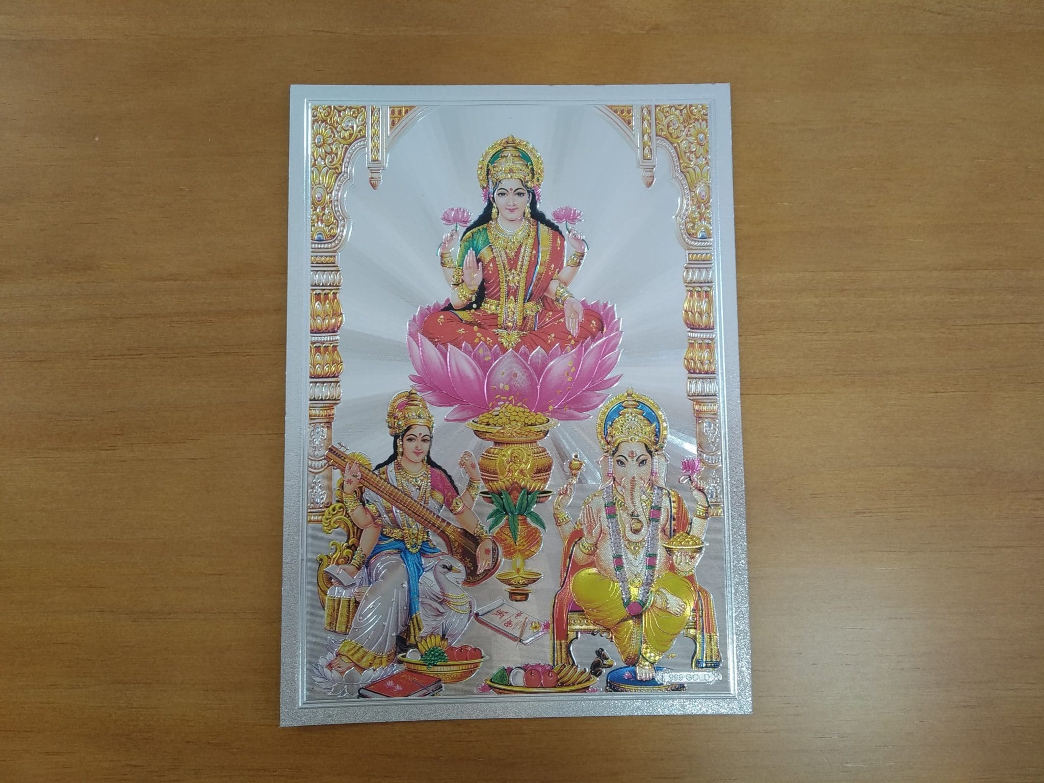 Lakshmi, Saraswati e Ganesha