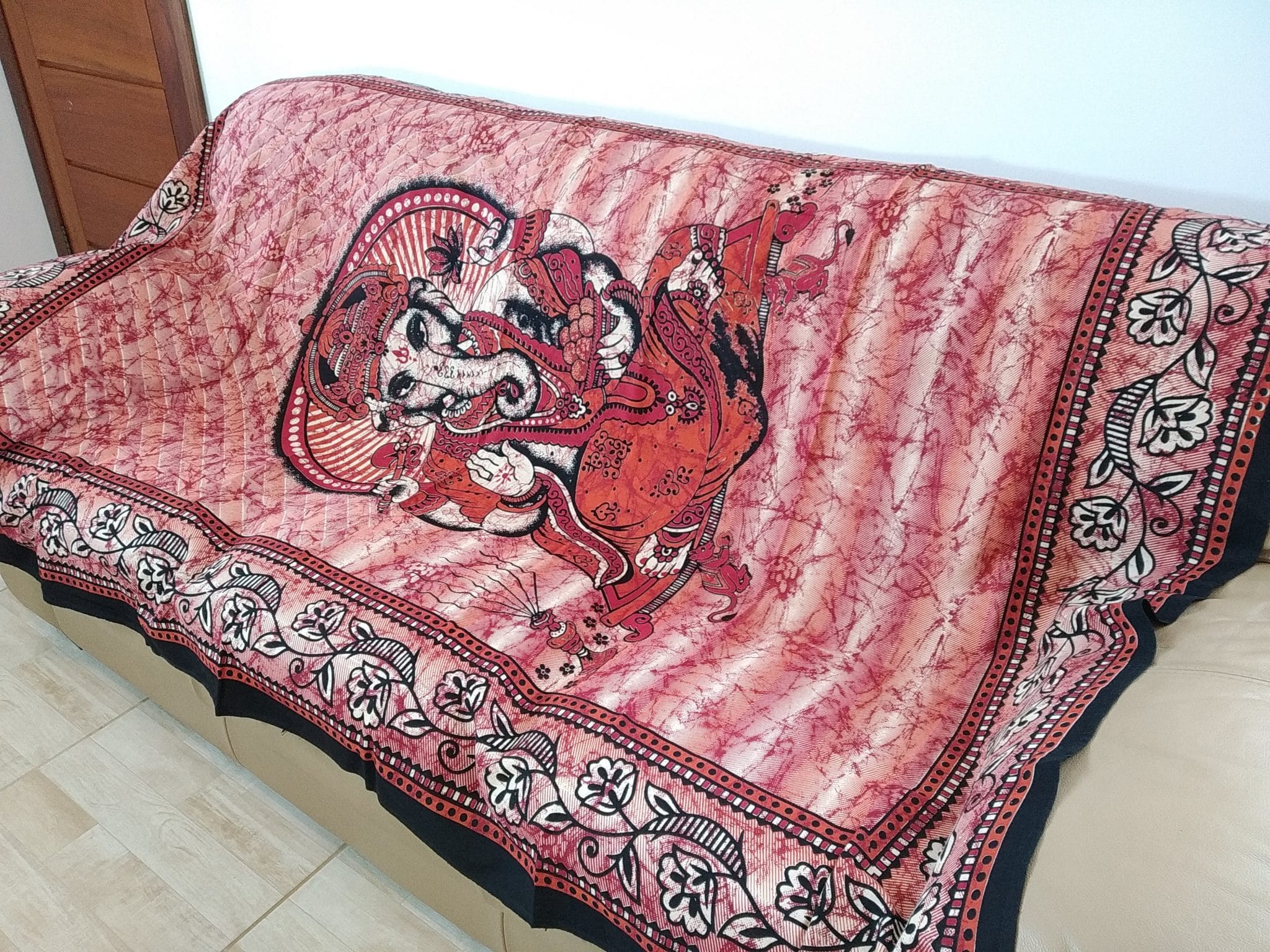 colcha indiana ganesha