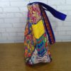 Bolsa indiana Banjara Blue Lux estruturada e forrada 100% bordada