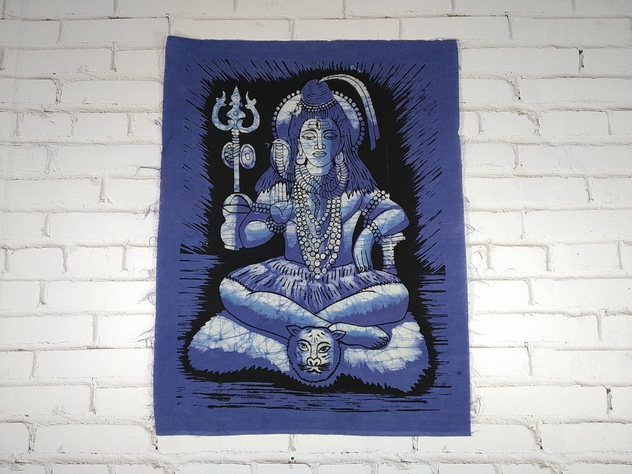 painel tecido de Shiva