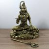 Estátua do Deus Shiva em pose de lótus 22cm
