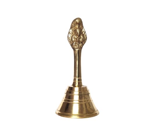 Sino de metal dupla face com imagem de Hanuman 11cm