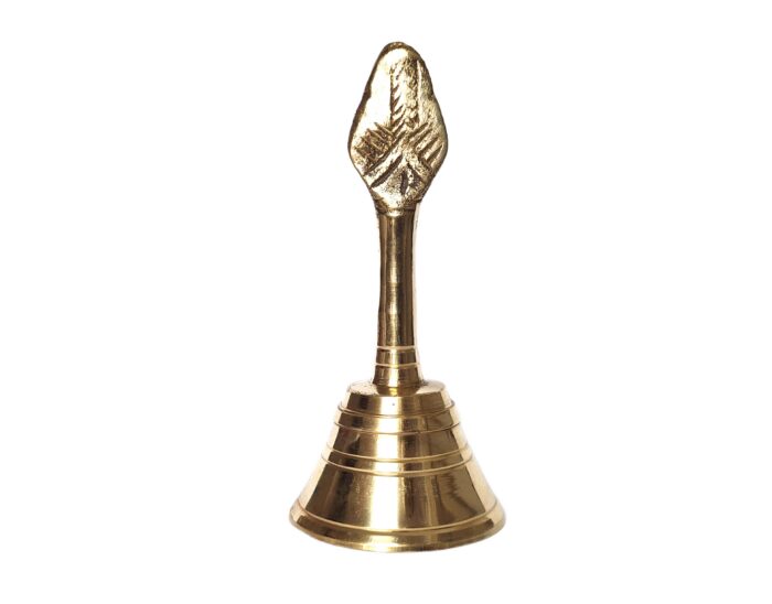 Sino de metal dupla face com imagem de Hanuman 11cm