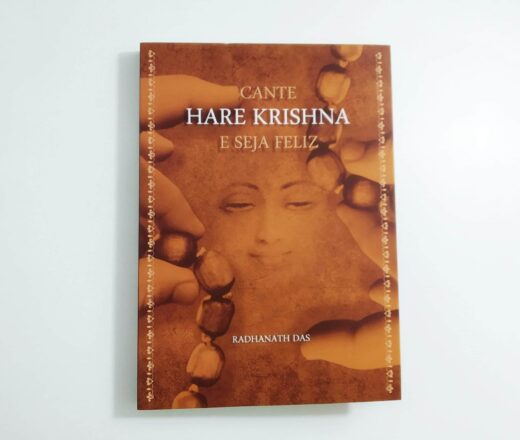 livro Cante Hare Krishna e Seja Feliz