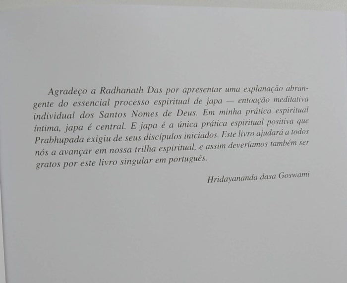 Livro Cante Hare Krishna e Seja Feliz do autor Radhanath Das