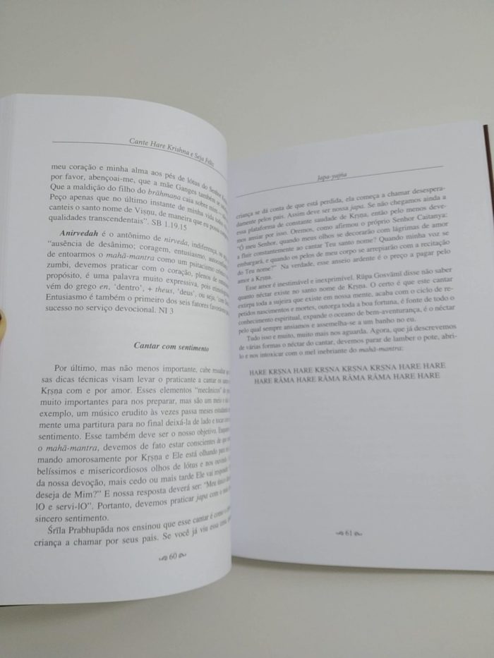 Livro Cante Hare Krishna e Seja Feliz do autor Radhanath Das