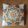 Capa de almofada de mandala indiana 40cm