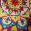 Capa de almofada de mandala indiana 40cm