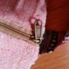 Porta mat indiano para Yoga estampa de OM rosa e color