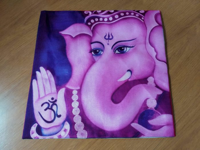 Capa de almofada de Ganesha 40cm