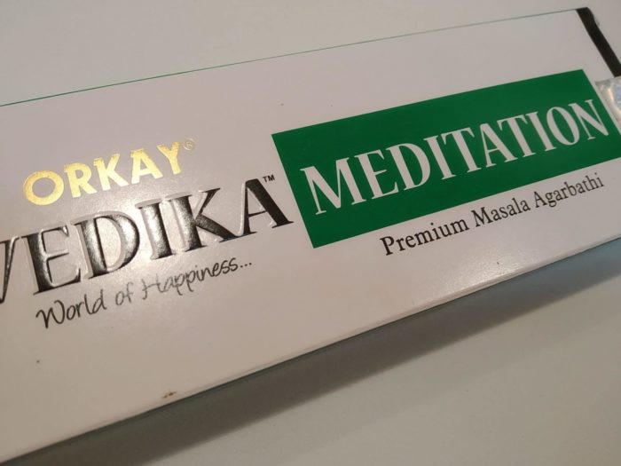 IMG_20200607_124111 Incenso Vedika Meditation Premium Massala Agarbathi 40g