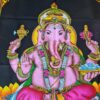 20230223_190223 Painel de tecido com imagem clássica de Ganesha na Flor de Lótus