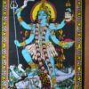 Panô decorativo de tecido da Deusa Kali 110cm