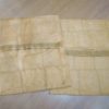 Kit com 2 capas de almofadas indianas em patchwork hindu com tassel