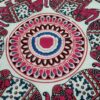 Capa de almofada indiana de algodão com mandala de elefantes