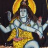 Painel de tecido Coleção Especial pintado à mão com Shiva Nataraja 110cm