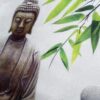 Capa de almofada de Buda meditando 40cm