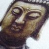 Capa de almofada de Buda meditando 40cm