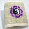 Carteira de cânhamo feito no Nepal com símbolo do Yin Yang