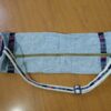 Porta mat indiano para tapete de Yoga 100% Hemp fibra natural Azul